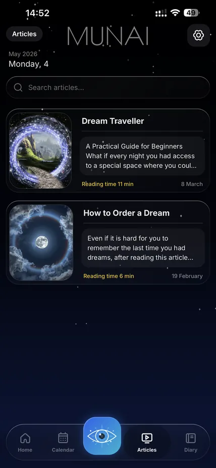 Articles and reading material